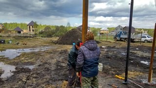 Заказать монтаж винтовых свай в Тулун - цена под ключ с доставкой от 1873 шт