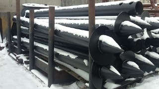 Винтовые сваи диаметром 73 мм Тулуне цена от 1353 руб.